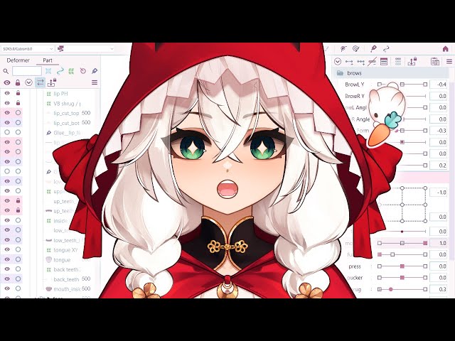eye and mouth rigging in live2d