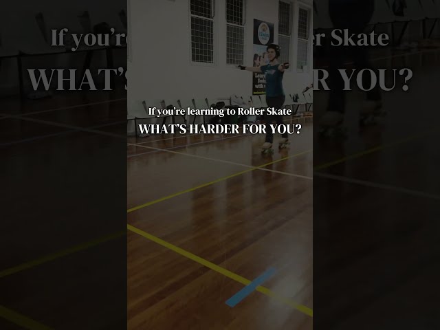 New to roller skating? What’s hard for you? #rollerskate #rollerskating #rollerskatingtutorials