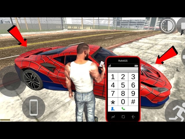 SECRET SPIDER-MAN 🕷️ CAR CHEAT CODE 😱 | Indian Bike Driving 3D