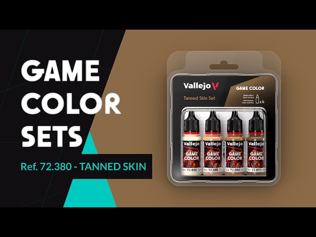 Ref. 72.380 TANNED SKIN SET - Game Color