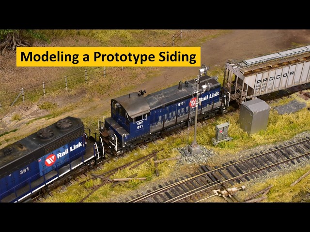 Modeling a Short Line Siding on The Model Railroad for Greater Realism | Boomer Diorama