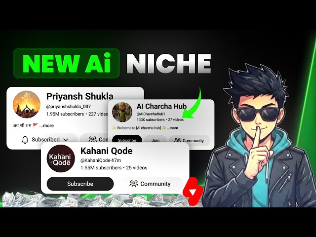 Top 10 AI YouTube Niches 2026! High RPM AI Niches