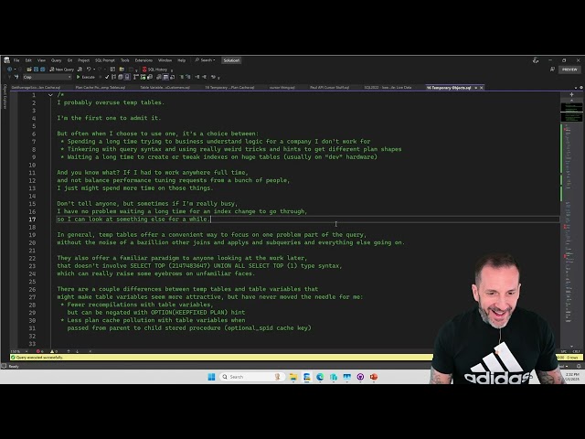 All About SQL Server Stored Procedures: Temporary Objects and Recompilations