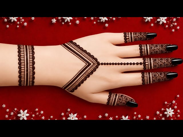 New jewellery Mehndi Design| Mehndi Designs For Hands | Very Simple Mehedi Design | Mehandi Designs 
