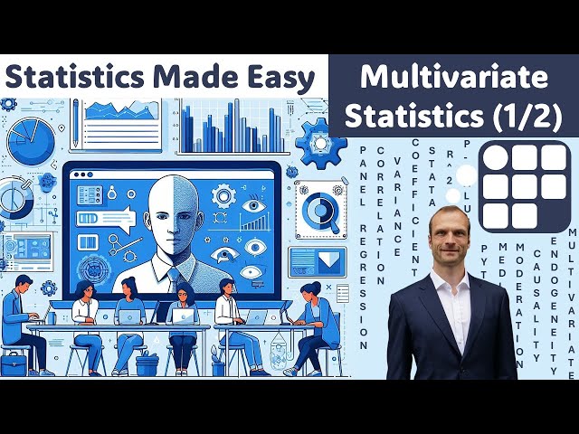 Statistics Made Easy 5.1: Introduction to Multivariate Statistics and Regressions