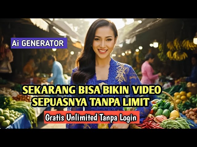 TERBARU.!! CARA BIKIN VIDEO AI GRATIS SEPUASNYA TANPA LOGIN🔥