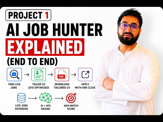 Project 1: AI CV Tailor | Auto-Find Jobs + Generate ATS Resume in Seconds | AI with Rav