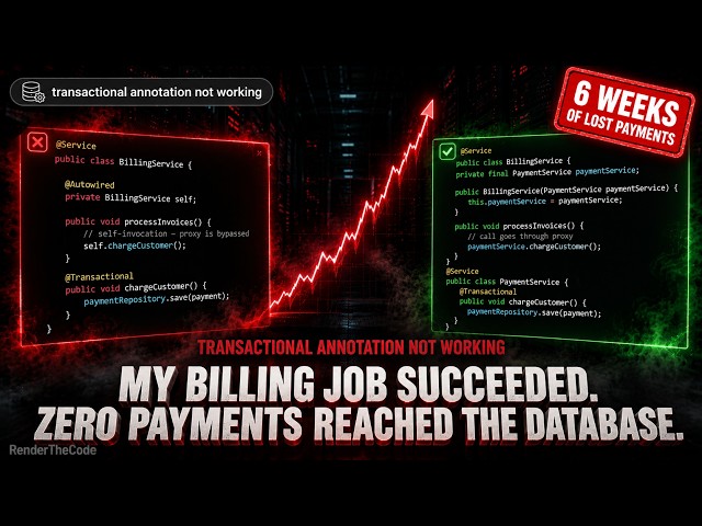 Transactional Self-Call Trap — 6 Weeks of Lost Payments