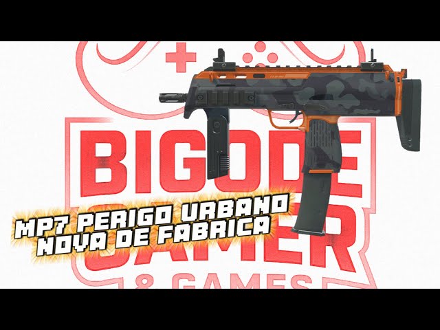 MP7 | Perigo Urbano - A Coleção Libertação - Nova de Fábrica Float: 0,046319876 #counterstrike #mp7