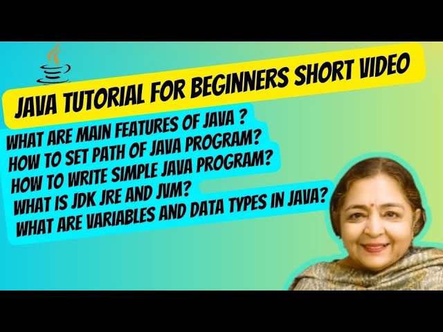 Java Tutorial for Beginners Short Video #education #programminglanguage #viralvideo