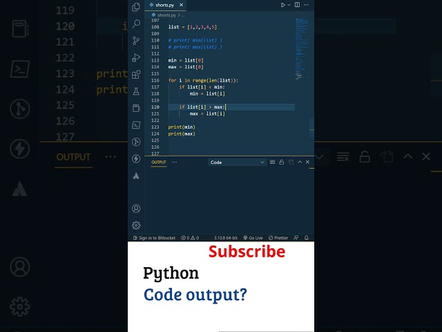 Python Interview Telugu: Python Lists (Min, Max), Python For Beginners In Telugu, Python In Telugu