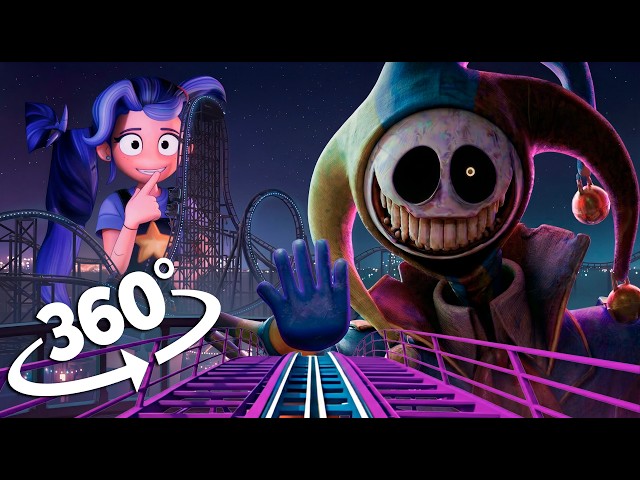 360° UNRIVALED Poppy Playtime 5 Roller Coaster: VR NIGHTMARE 8K 🎢💀