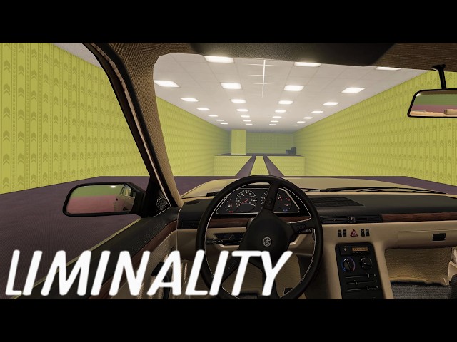 Liminality - Huge-Scale Driving Exploration (BeamNG)