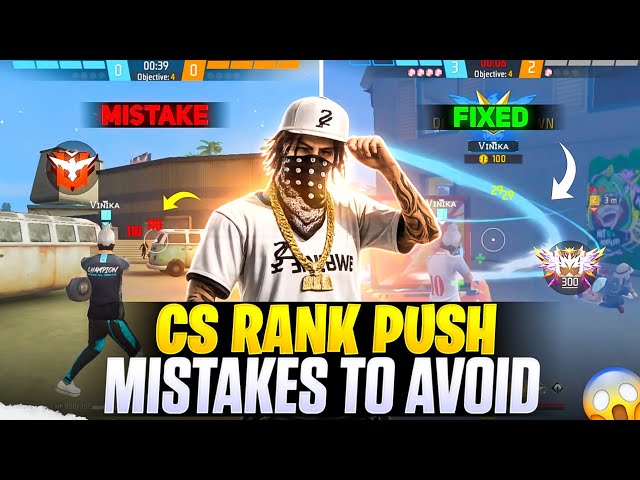 DON'T DO THESE 5 MISTAKES ❌ IN CS RANK || Cs Rank Tips & Tricks
