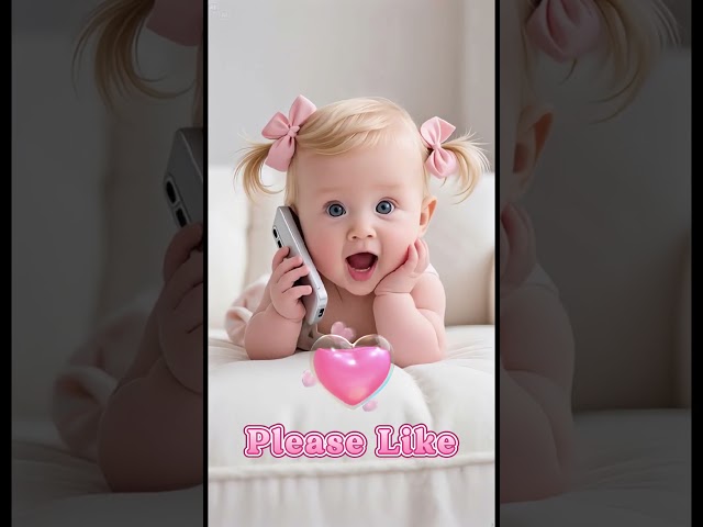 Preciosa BEBÉ llama a su MAMA #bebe #mama #baby #bebé