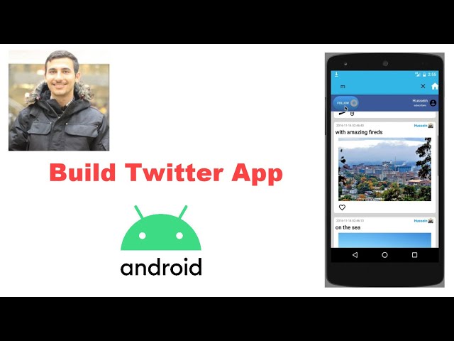Build Twitter App with  Web-service  and MySql  Database  in Android