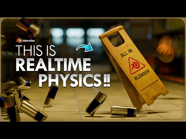 How to turn Blender Physics into Video Game Physics!!!