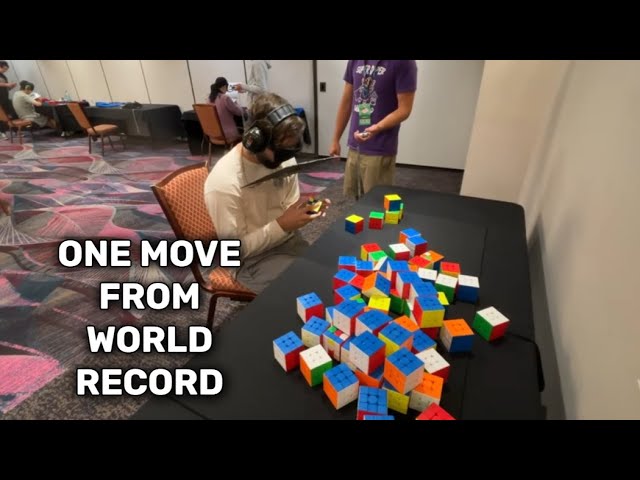 I tied my MBLD WR...(62/65 59:37 Official MBLD, PR2)