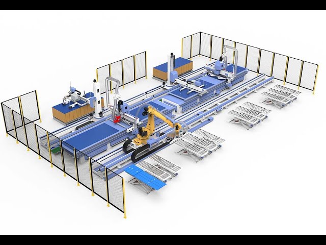 Intelligent wood cutting workstation