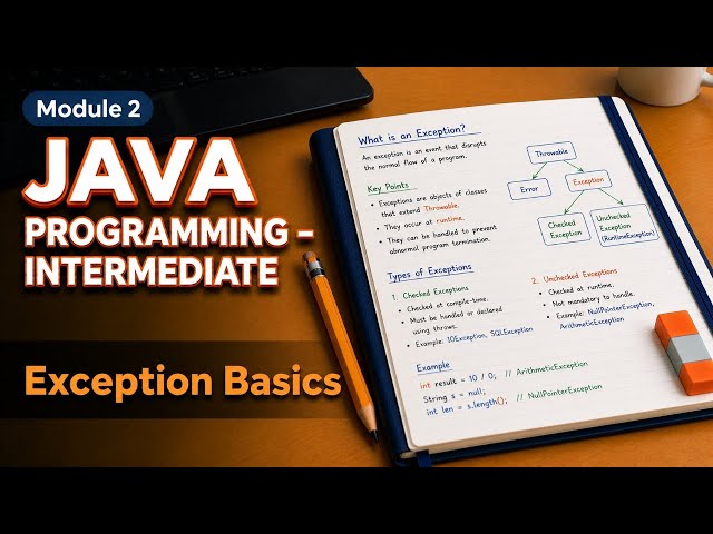Why Java Programs Crash and How to Handle Exceptions Like a Pro | Java Exception Handling Explained