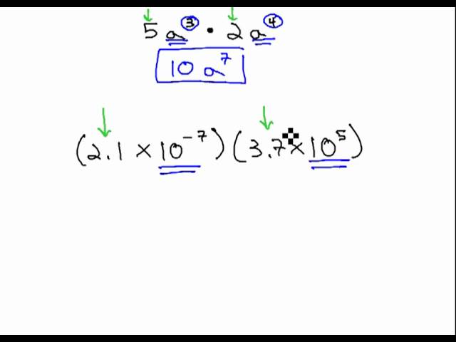 Multiply Scientific Notation