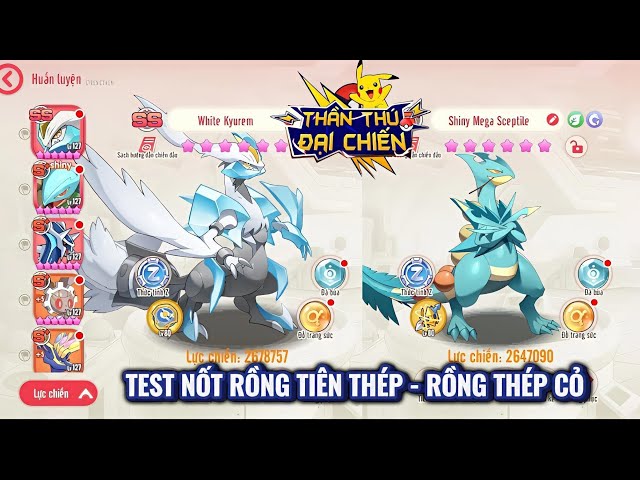 Mythical Beasts War - Testing out the Steel Dragon Fairy and Grass Steel Dragon, then switching t...