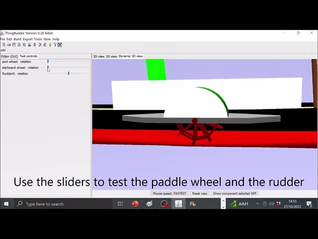Building and sailing a paddle steamer (subtitled)