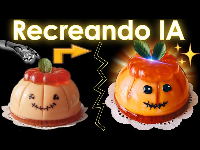 De la Inteligencia Artificial a la Realidad: Gelatina de Calabacita Paso a Paso 🎃✨
