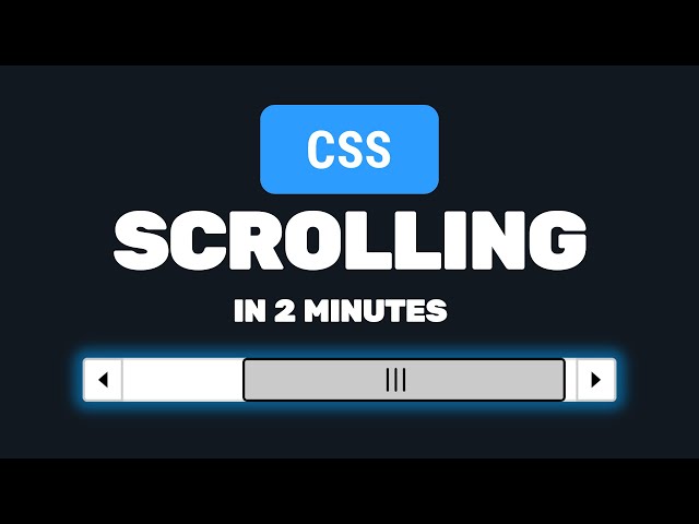 Master CSS Overflow & Scrollbars in 2 Minutes!