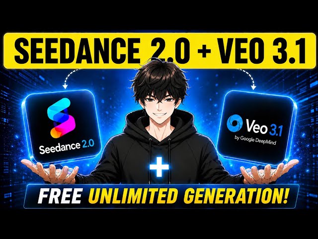 How to Access Seedance 2.0 + Veo 3.1 for Free (2026 No Credit Method)