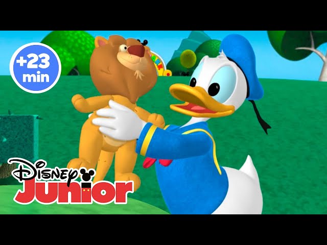 Cumpleaños de Donald. LA CASA DE MICKEY MOUSE: El león perdido | EPISODIO COMPLETO | @DisneyJuniorES
