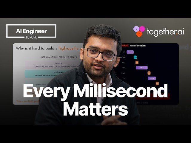 8B to 30B: the LLM sweet spot for production voice agents — Rishabh Bhargava, Together AI