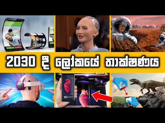 2030දී ලෝකය: අනාගතයට පැමිණෙන්නේ මොනවාද? | World in 2030: Top 10 Future Technologies