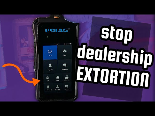 Car Companies are HIDING This From You! UDIAG X-20 Tpms Tool and Scanner