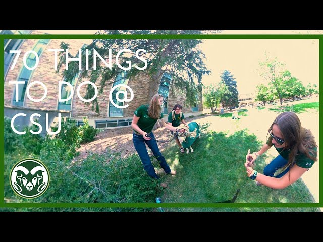 #2 Get A Photo With Cam The Ram | 70 Things To Do @ CSU 360°