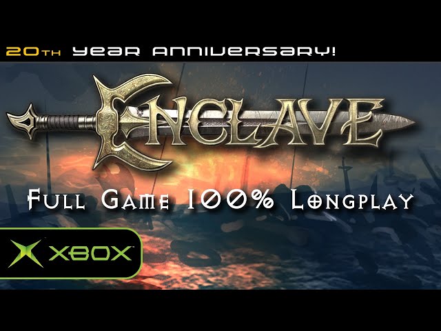 Enclave (Xbox, 2002) - 100% Full Game Playthrough + Secrets [Light + Dark] [OG Hardware]
