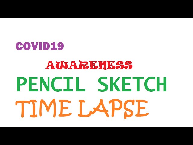 COVID19 Awareness Art | TIME LAPSE | ClassWork | Texperts Solutions