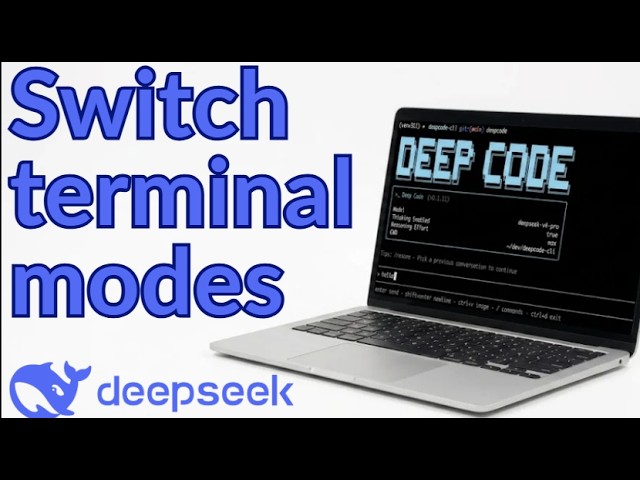 How To Switch Terminal Modes In Deepcode CLI 2026: The Ultimate Complete Setup Guide Tutorial!!