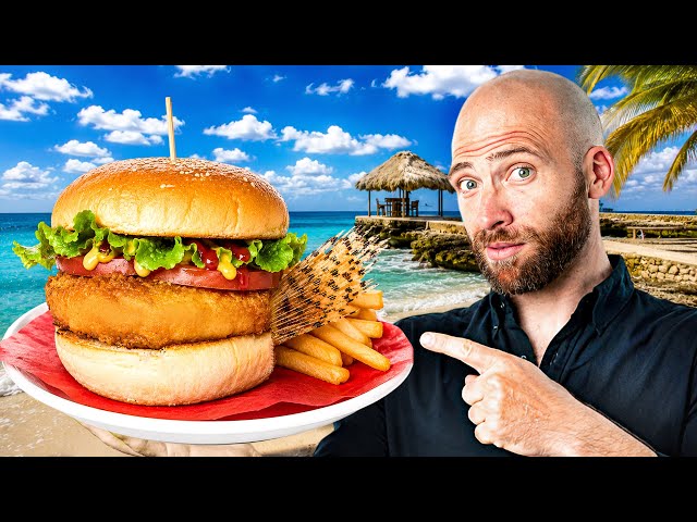 The Caribbean Island Nobody Talks About!! Bonaire Food Tour!!