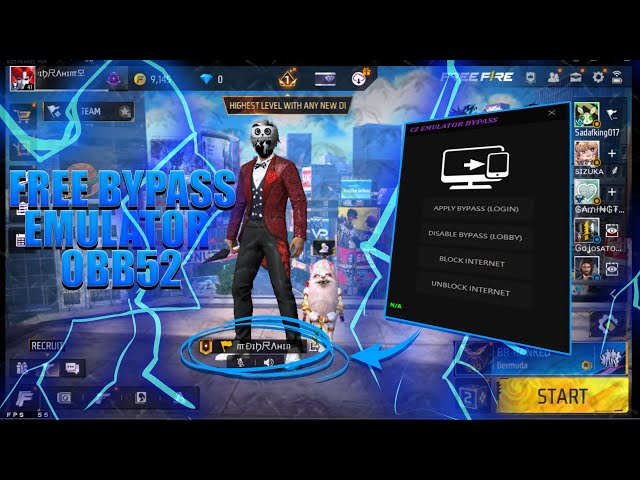 NEW UPDATE PC EMULATOR BYPASS 💻 FOR FREE FIRE | 100% ANTIBAN | FREE FIRE PC PANEL GRATIS 🎯 OB52 SAFE