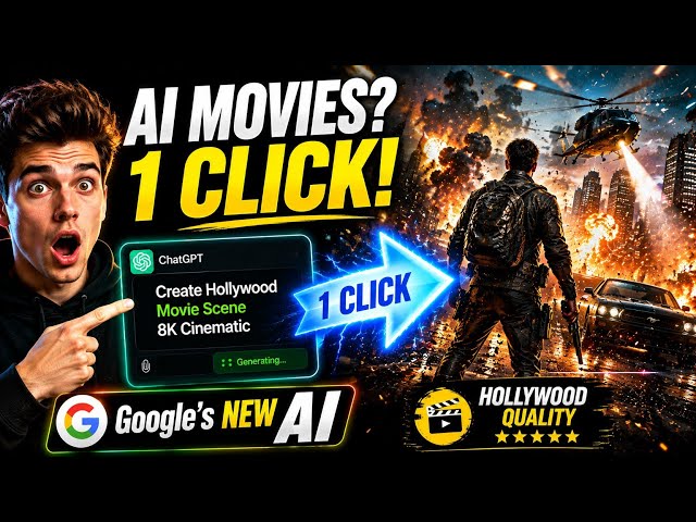 How to Create Cinematic AI Videos for FREE with Google Flow AI | Step-by-Step Tutoria| Text to video