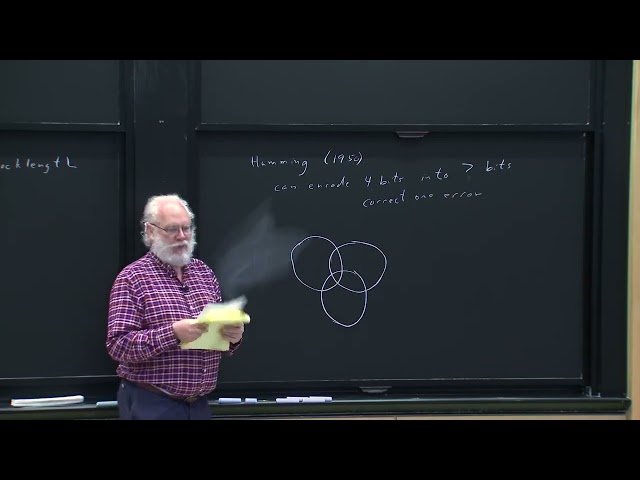 Lecture 19: Error-Correcting Codes—Hamming Codes