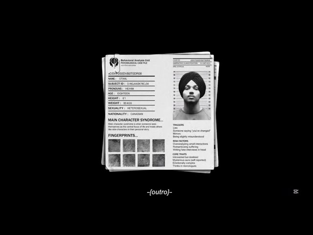 Main Character Syndrome - OtaaL | otaal67 (Official Audio)