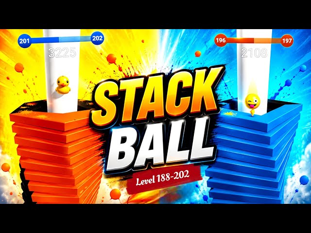 Stack Ball Level 188-202 | Gameplay Walkthrough | Stack Ball Game |