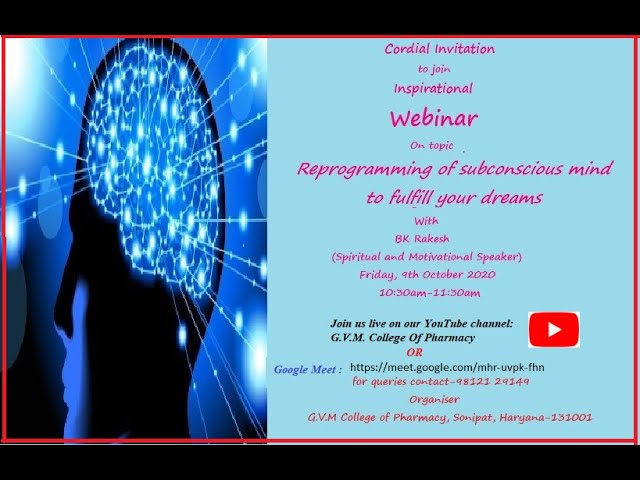 Reprogramming of subconscious mind to fulfill your dreams