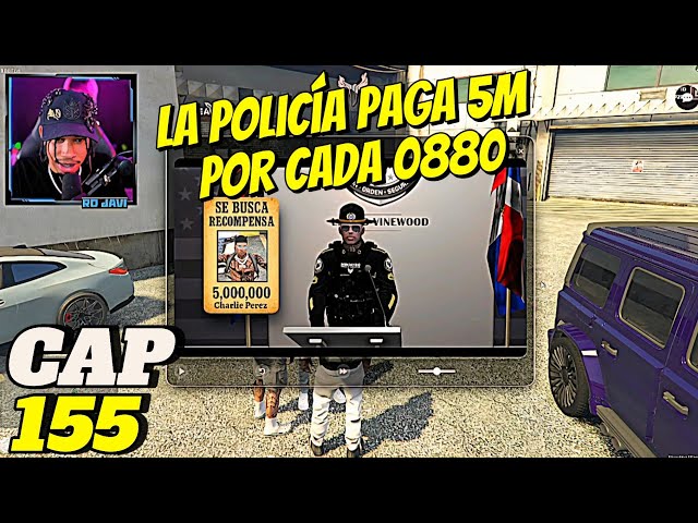 RDjavi: La Policía Paga 5M Por Cada 0880 😈 Nos Disfrazamos Y Le Damos Plomo 💰 | GTA RP