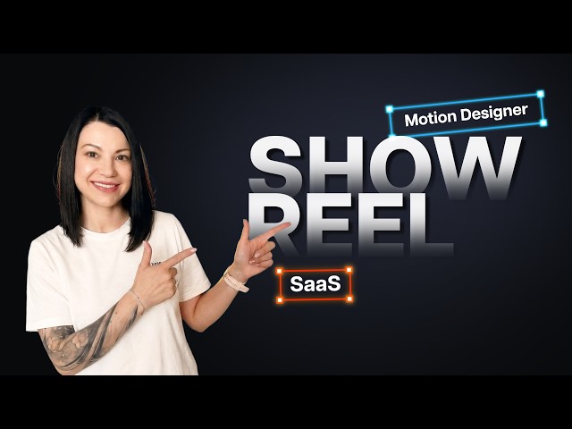 SaaS Motion Design Showreel 2026 | UI Animation & Product Videos