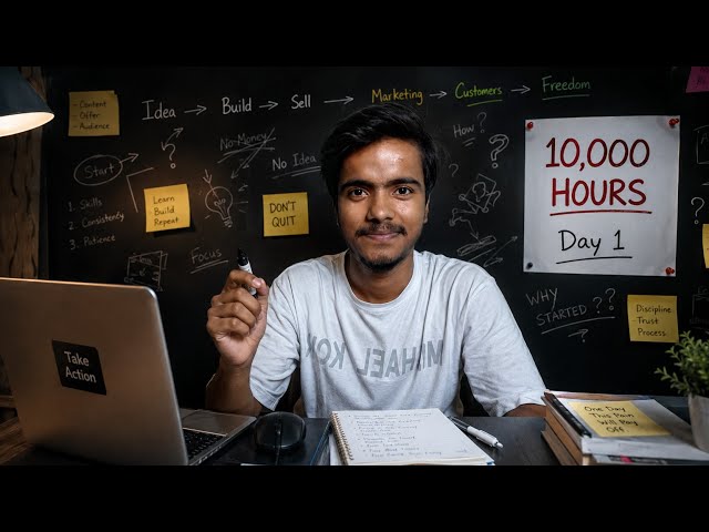 I Have 10,000 Hours to Build an AI Company From ₹20,000.