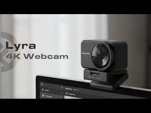 Hollyland Lyra 4K Webcam | Studio-Quality Webcam Experience