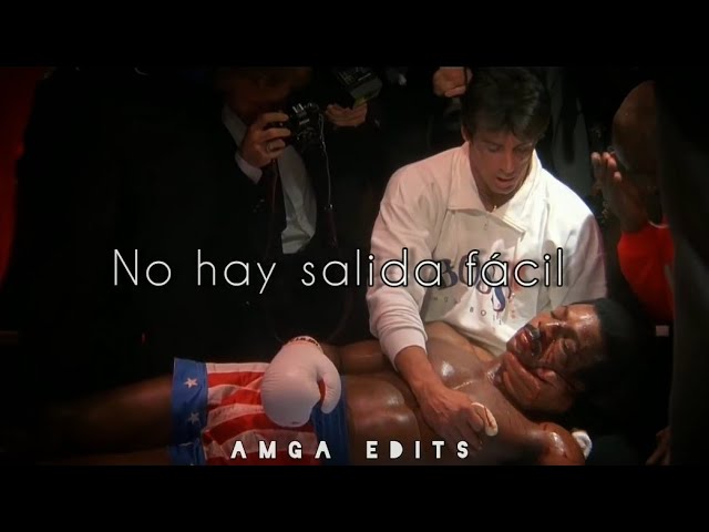No Easy Way Out - Robert Tepper || Rocky Balboa & Apollo Creed (Subtitulado español)